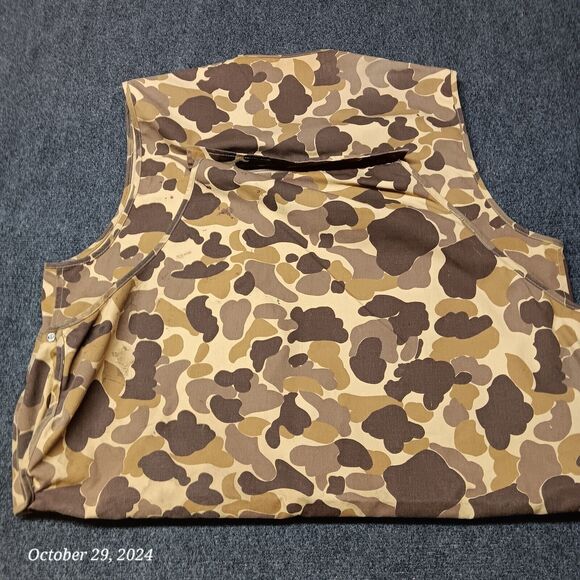 Mount'N Praire Hunting Camouflage Vest Men XL Full Zip Shell Holders - Picture 6 of 10